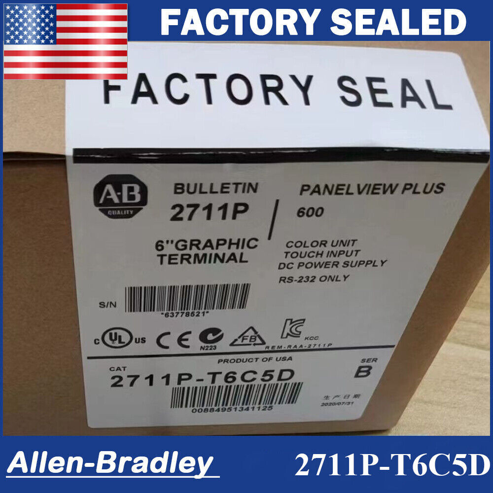 Allen Bradley AllenBradley 2711P-T6C5D SER B PanelView PLUS 600 Product - ALLEN BRADLEY