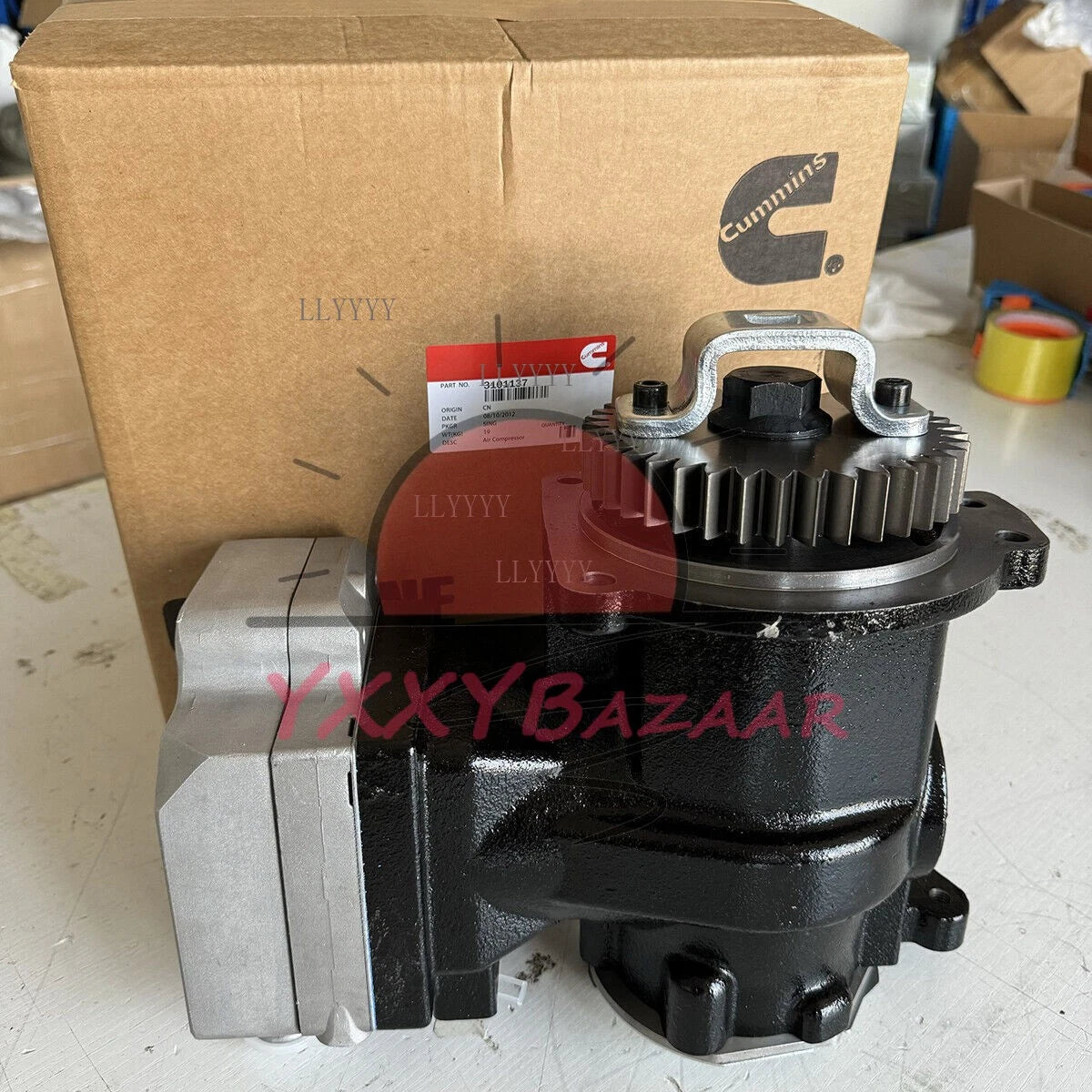 Cummins Air Compressor 3101137 for Cummins ISX 3104216RX 4318216RX 9111535100
