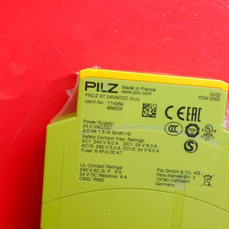 new 1pcs Pilz Safety Relay Module 774059 PNOZ X7 24VACDC - PILZ