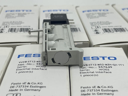 new 1Pcs FESTO solenoid valve VUVB-ST12-M52-MZH-QX-1T1 557649 - FESTO