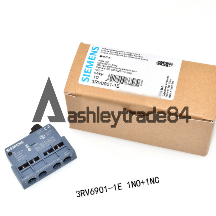 new 1PC  Siemens 3RV6901-1E 1NO+1NC Auxiliary switch