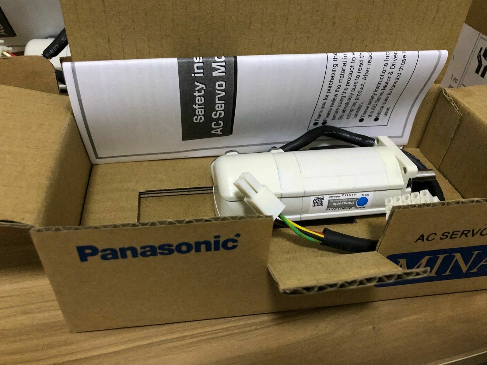 new 1PC PANASONIC AC SERVO MOTOR MSM012A1A PING - PANASONIC