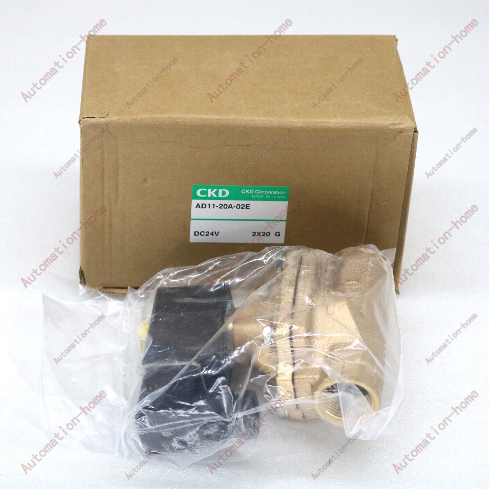 new 1PC  CKD AD11-20A-02E DC24V AD11-20A-02E-DC24V solenoid valve In