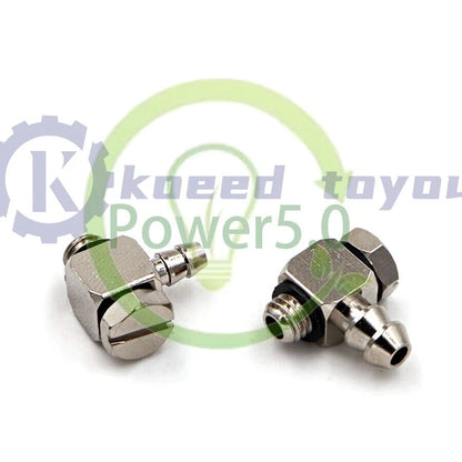 SMC M-5ALU-4 Barb Elbow connector Fitting for Soft Tubing 1PCS