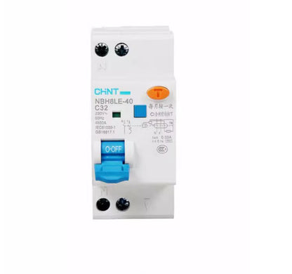 Chint NBH8LE Series NBH8LE-40 Air-Switch Circuit Breaker Type C