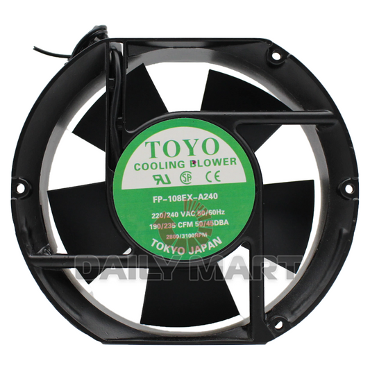 new TOYO FP-108EX-A240 Cooiling Fan - TOYO
