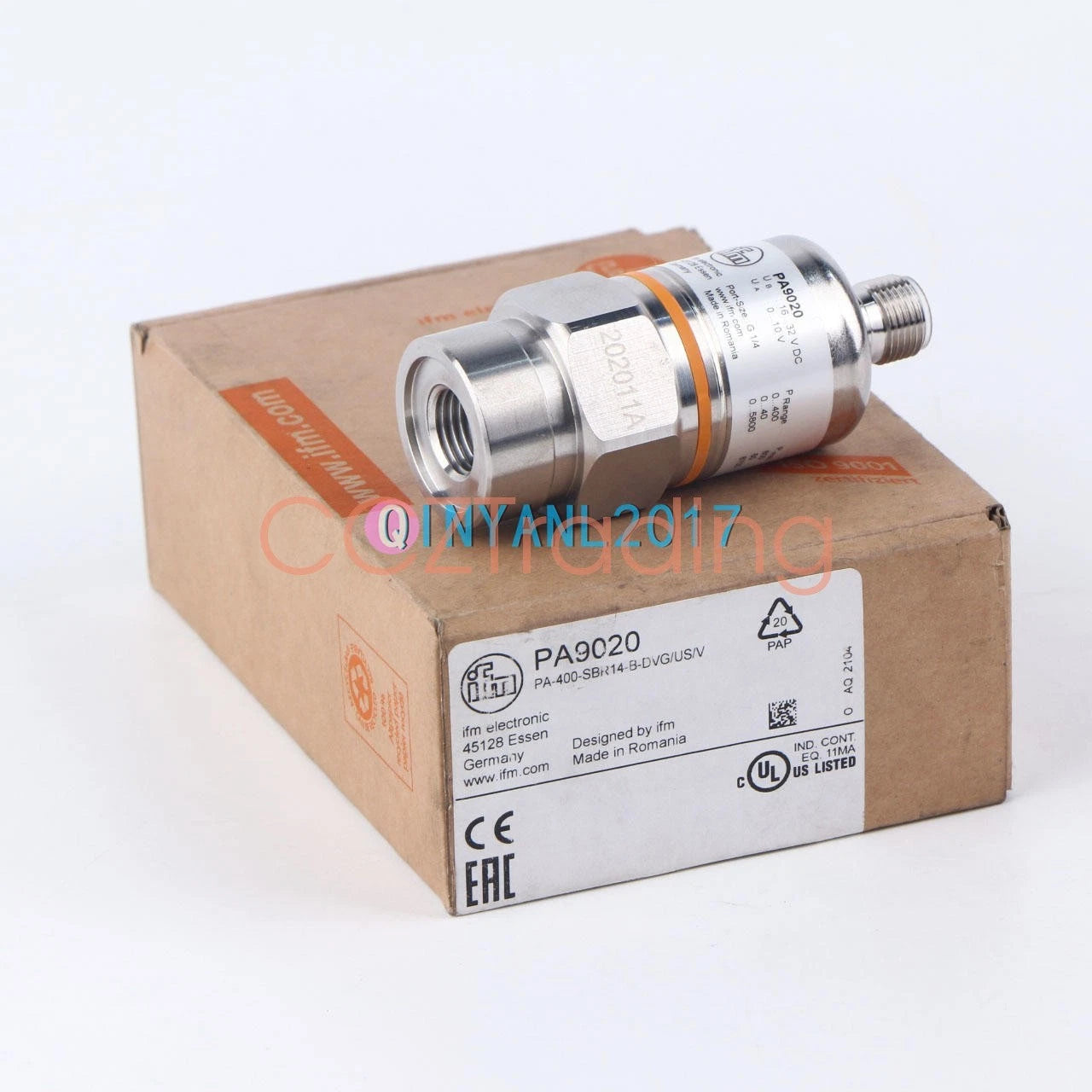 1PC IFM PA9020 Pressure Sensor