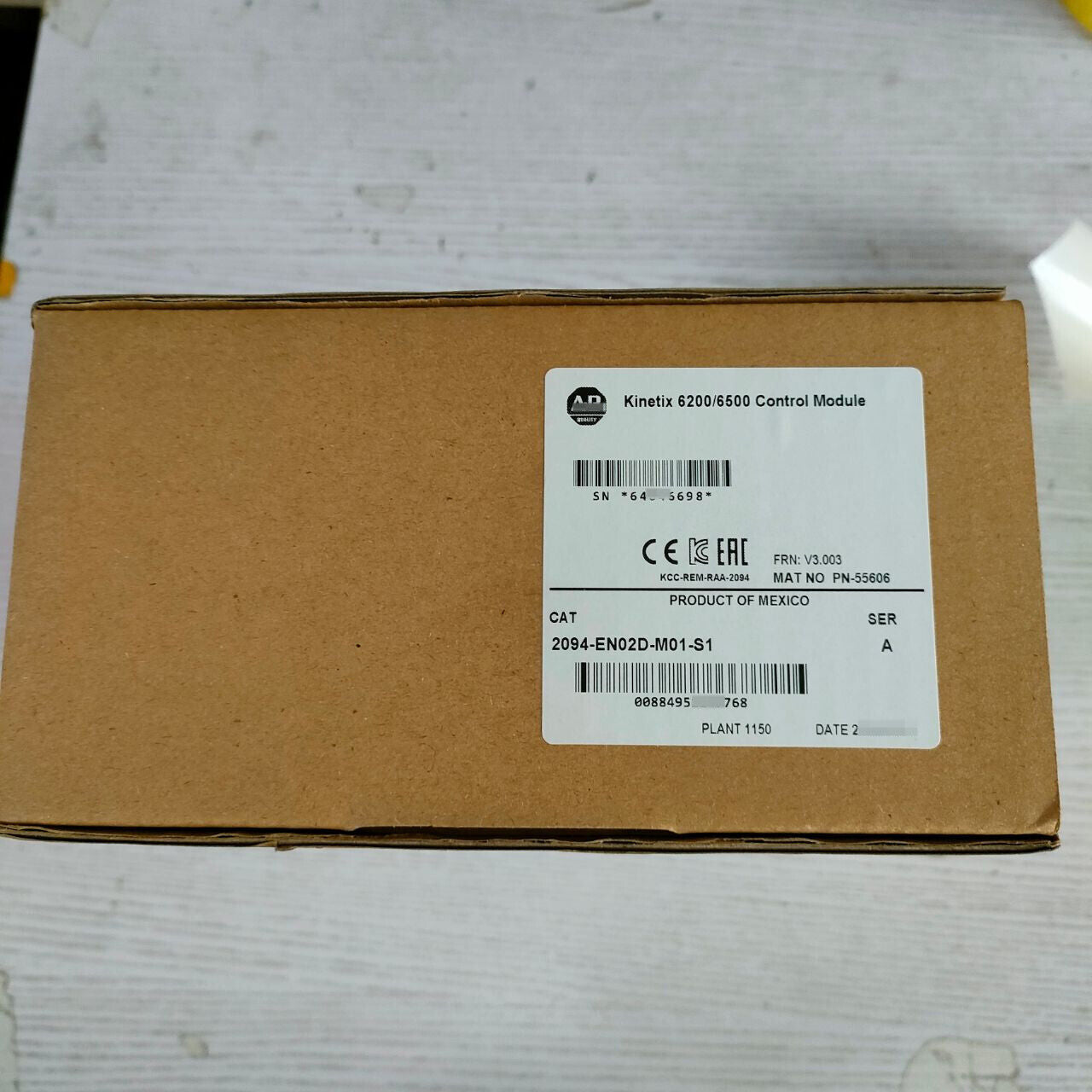 KINETIX CONTROL MODULE 6200/6500 SER A FRN 3.003 NEW - KINETIX