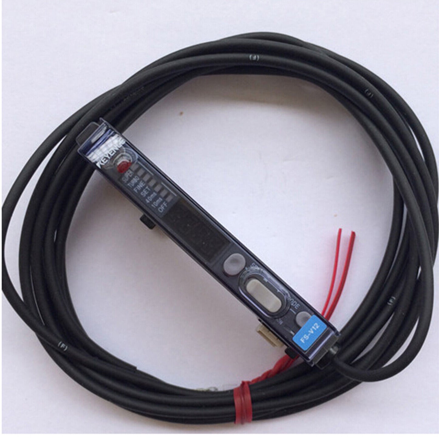 Keyence FS-V12 Fiber Optic Sensor: Tested Good - ONE KEYENCE