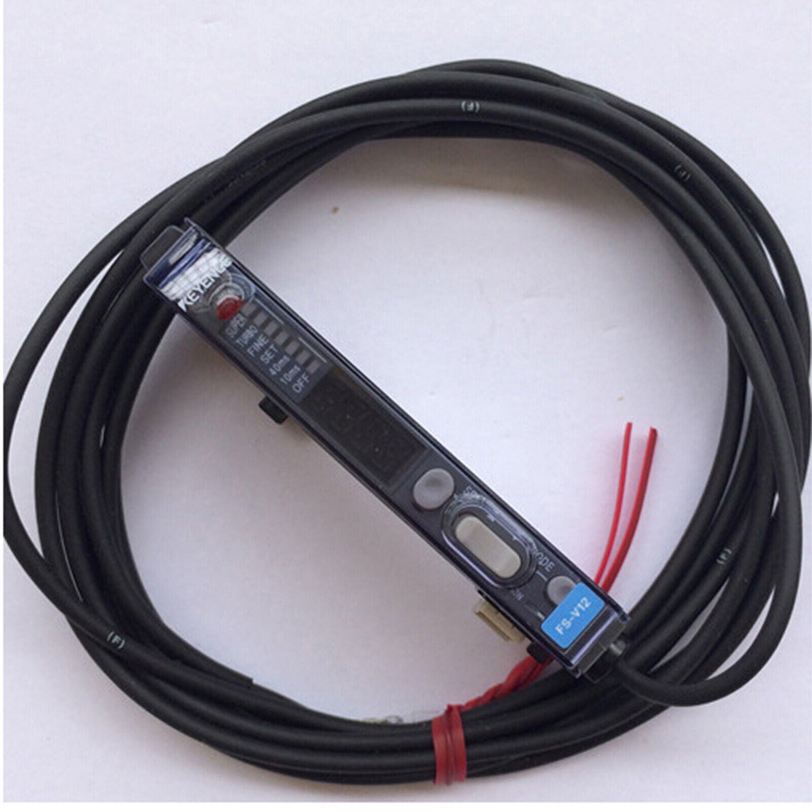 Keyence FS-V12 Fiber Optic Sensor: Tested Good - ONE KEYENCE