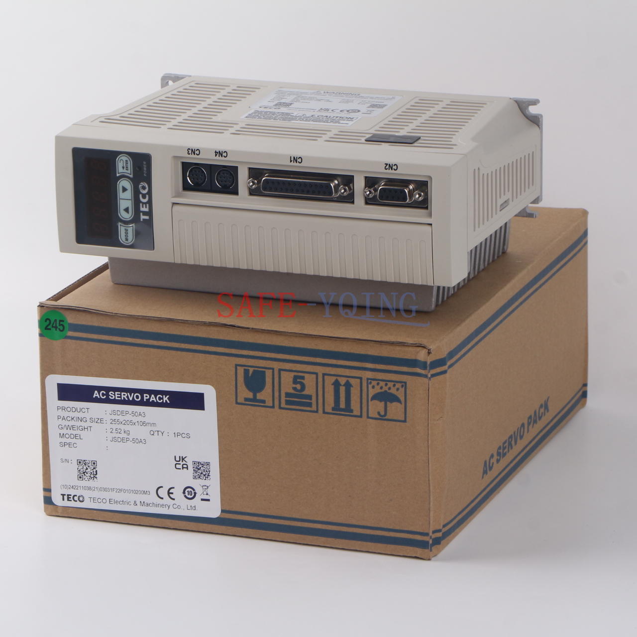 new One TECO JSDEP-50A3 Servo Drives - TECO