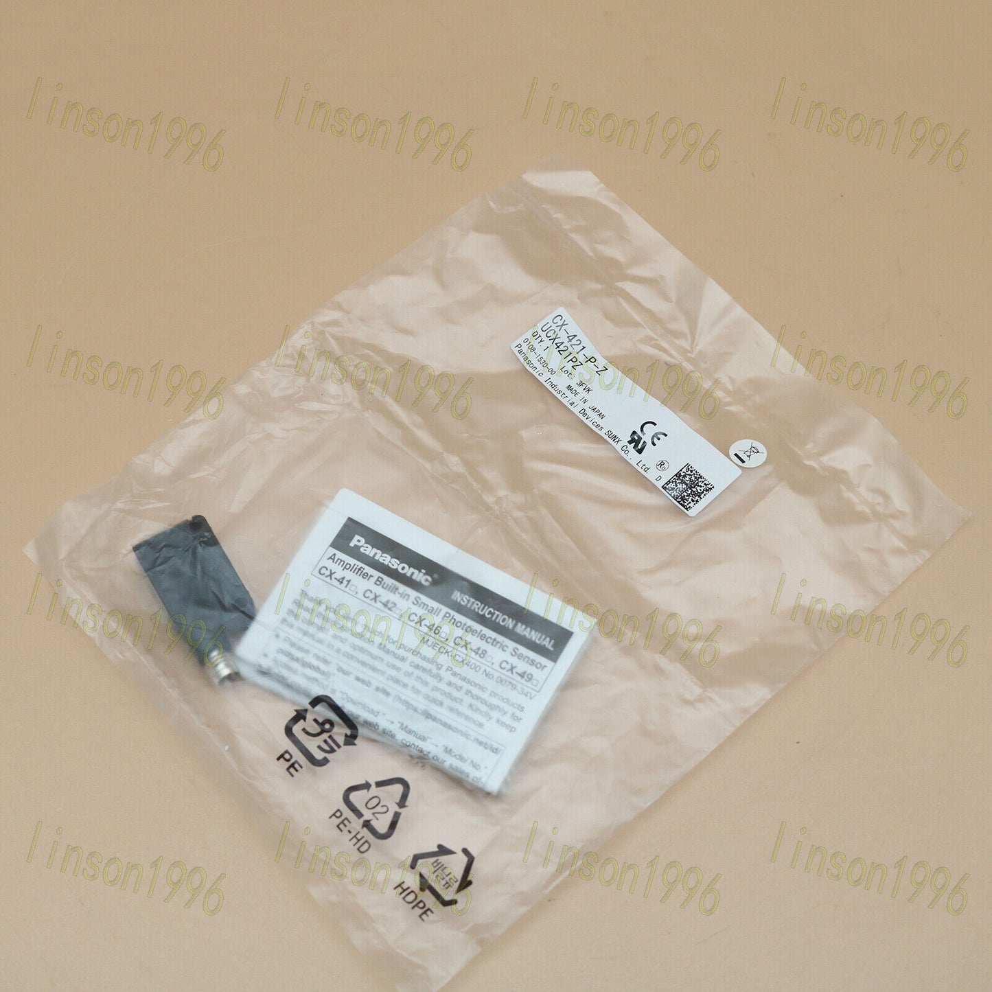 Panasonic SUNX Cx-421-p-z Photoelectric Sensor - PANASONIC