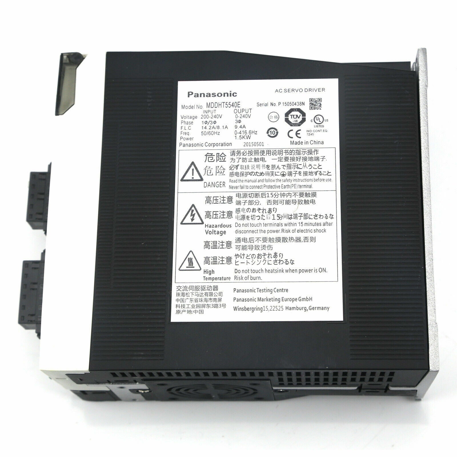 Panasonic MDDHT5540E Servo Drive - PANASONIC