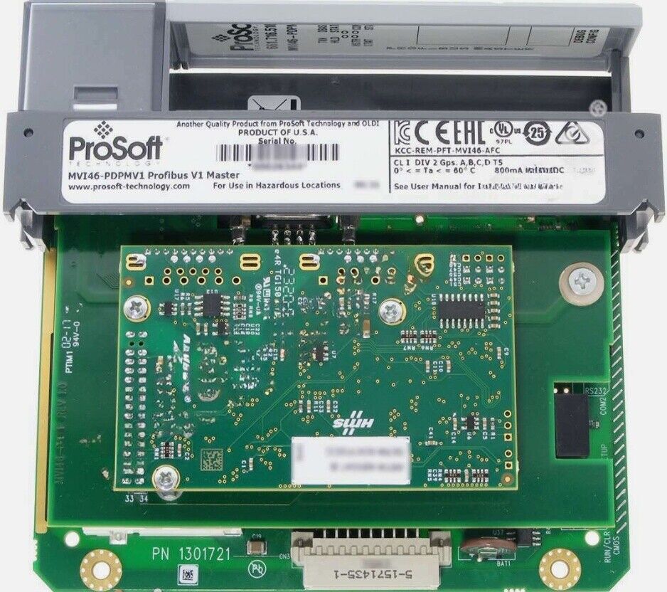 ProSoft MVI46-PDPMV1 PROFIBUS DP-V1 Master Interface - PROSOFT