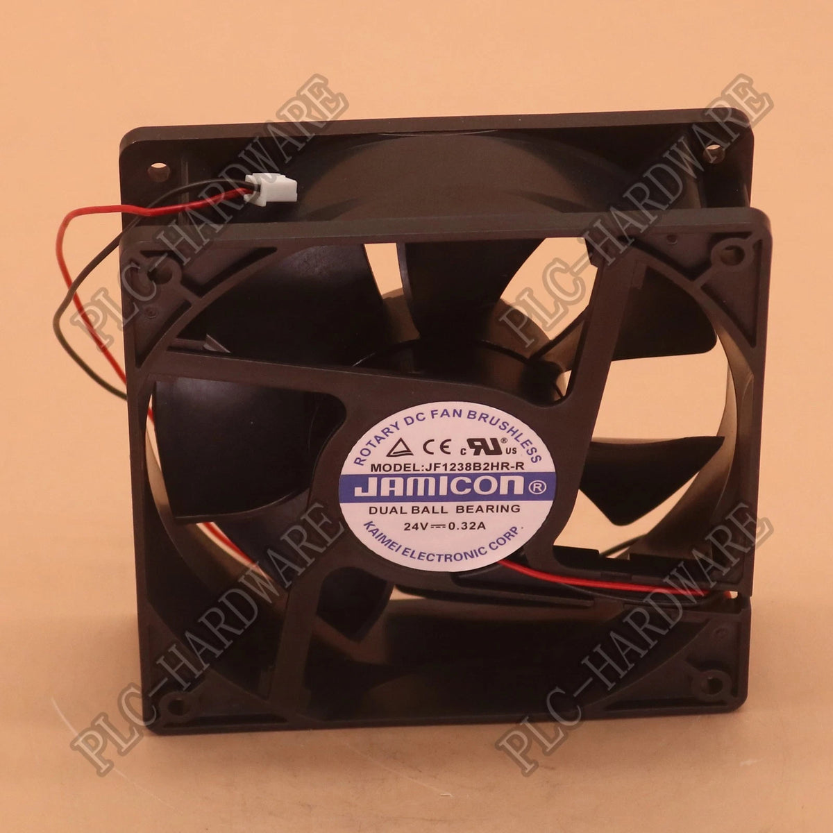 JAMICON JF1238B2HR-R 24V 0.32A 2-wire cooling fan#QW