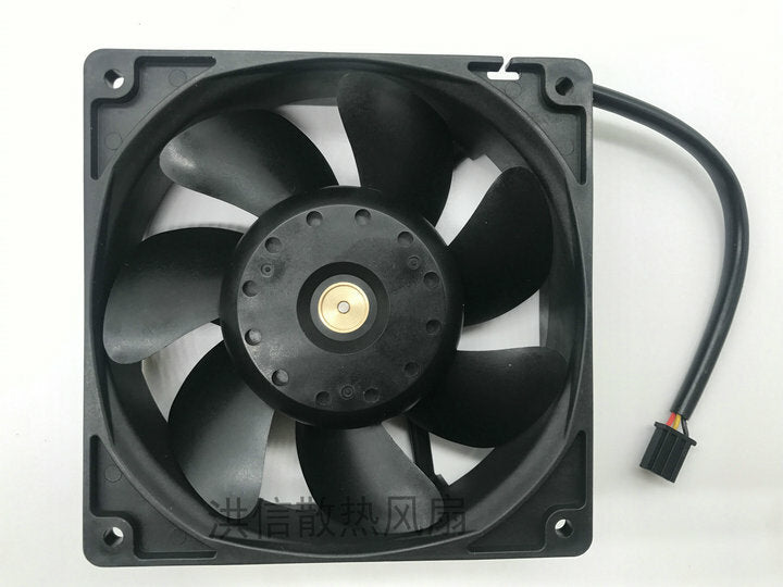 SANYO 109R1212H1011 DC12V 0.52A 12038 12cm 3-wire chassis cooling fan