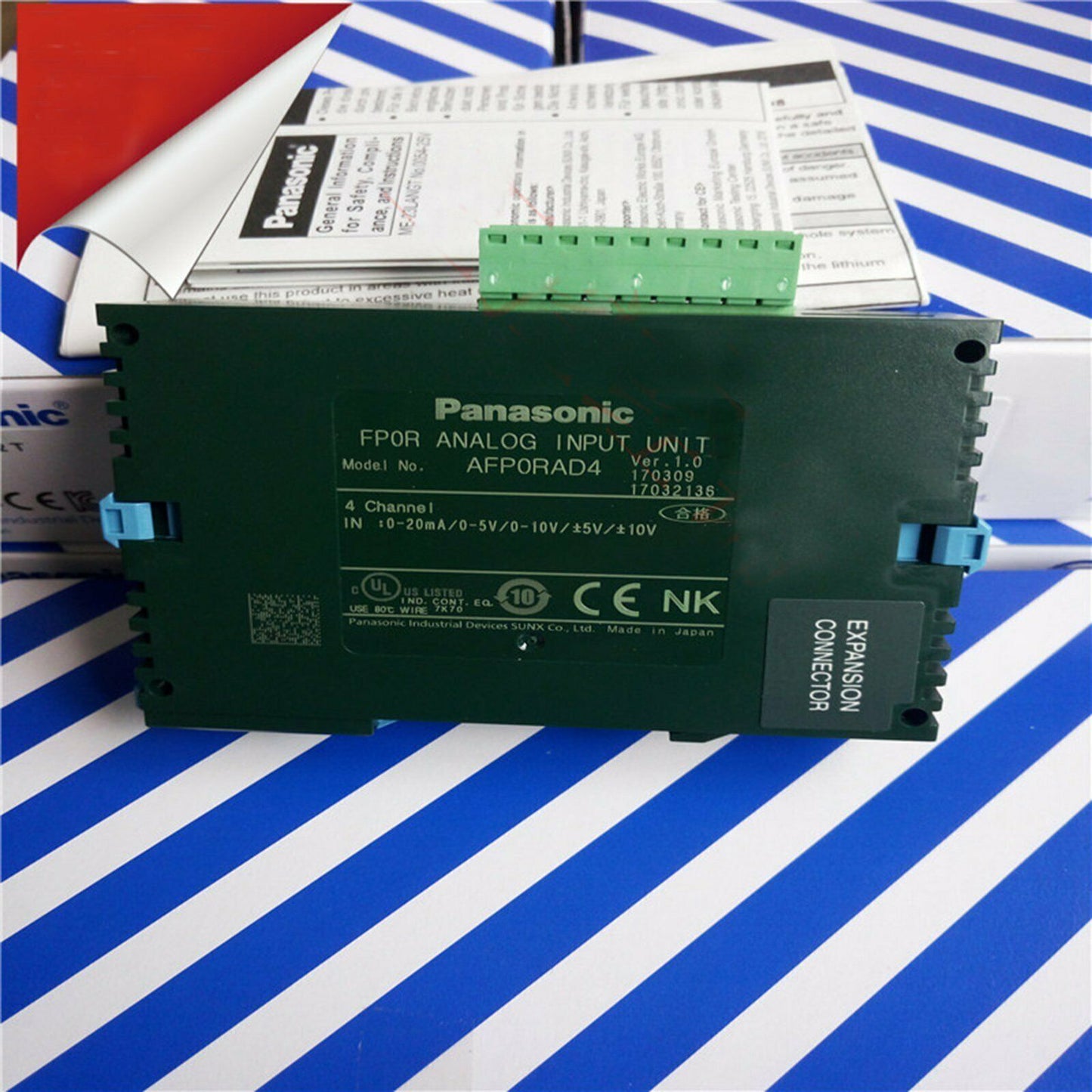 Panasonic Analog Input Module AFP0RAD4 - PANASONIC