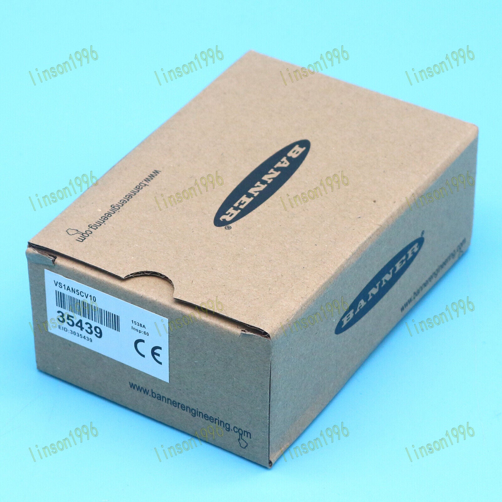 new  BANNER Photoelectric Sensor VS1AN5CV10 In Box Ship BANNER