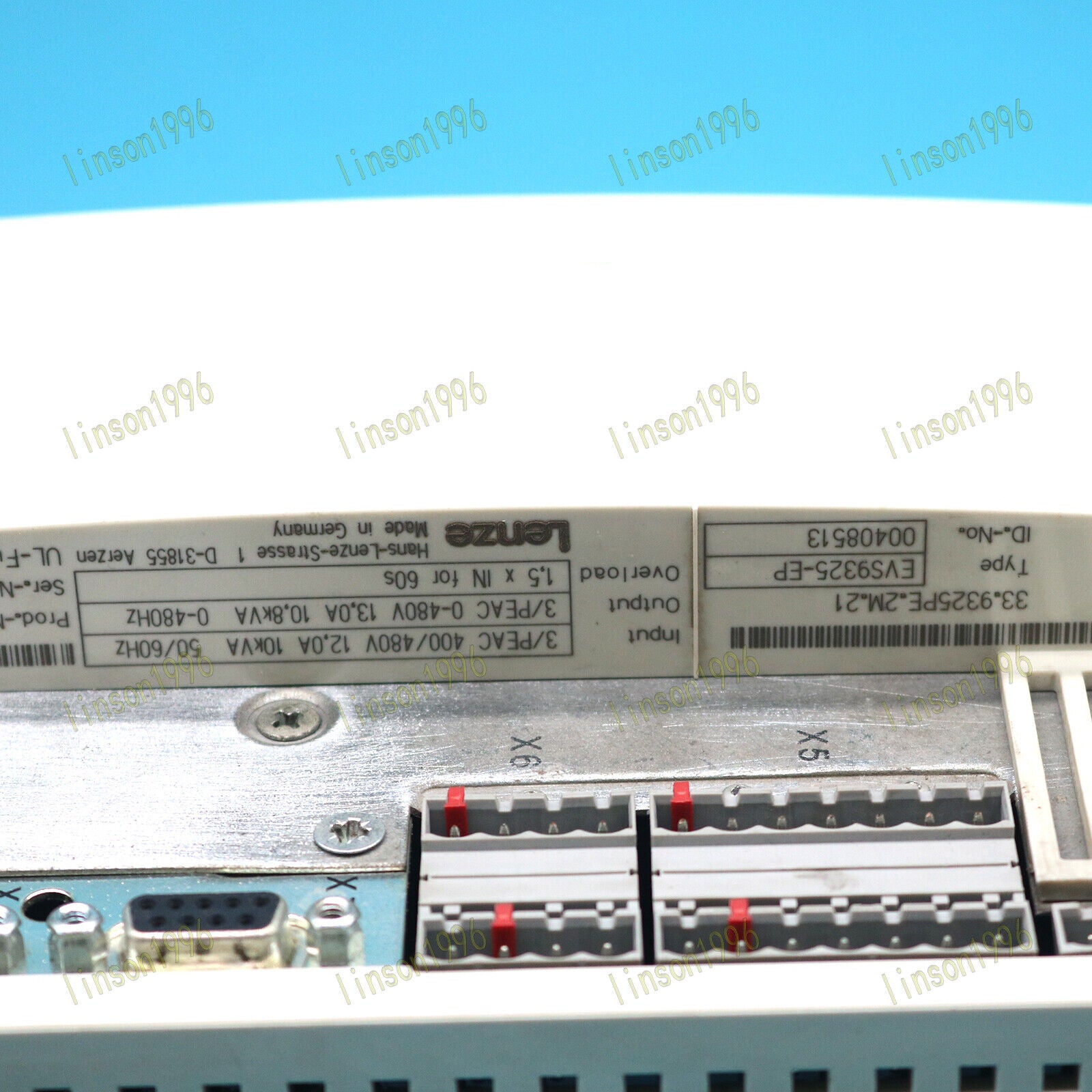 Used EVS9325-EP Lenze Servo Driver Tested Good - LENZE