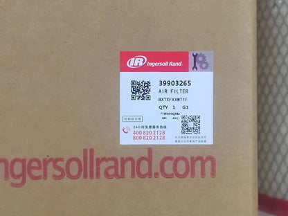 new Air cleaner 39903265 Ingersoll Rand 250 compressor filter maintenance - INGERSOLL RAND