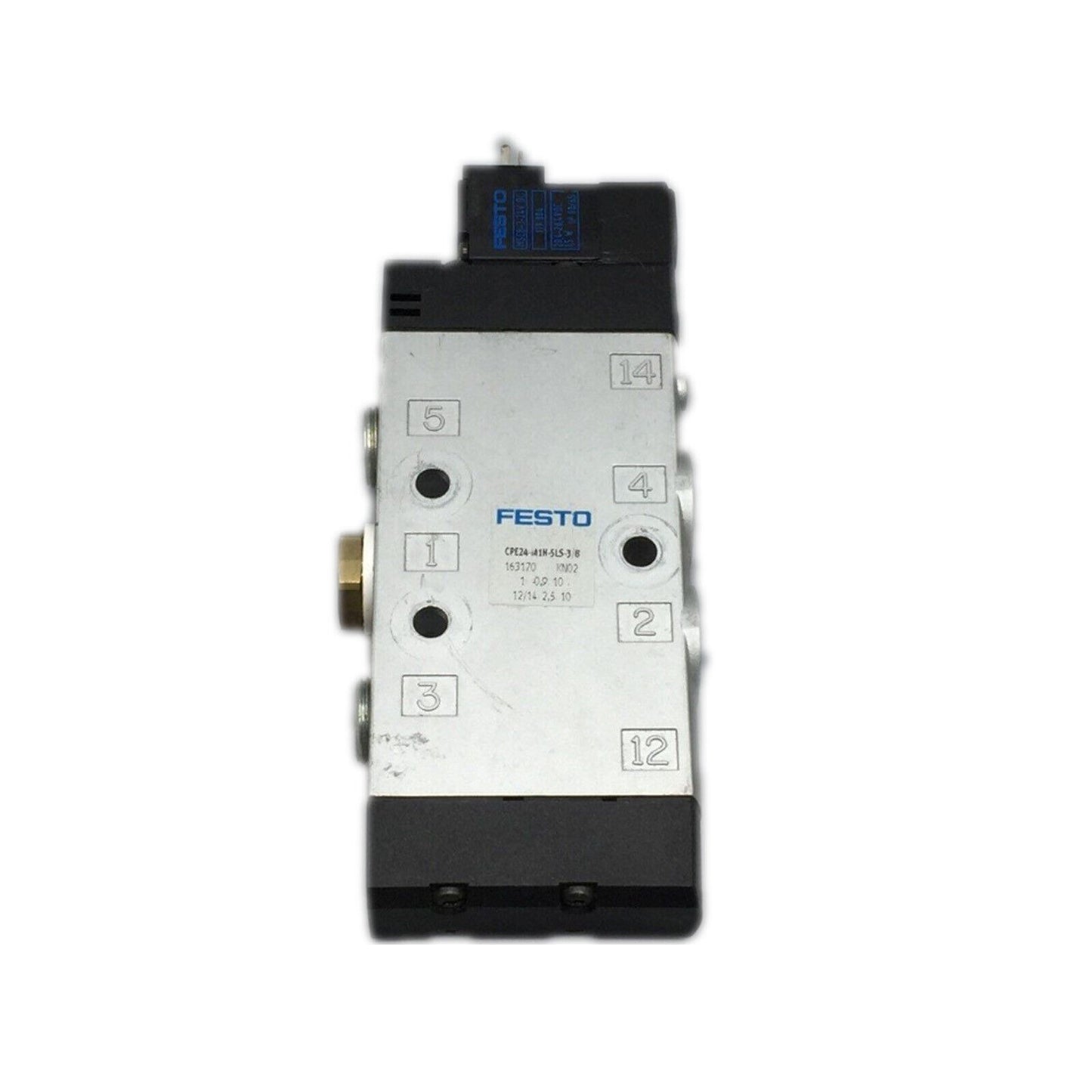 new 1pcs for Festo CPE24-M1H-5LS-3/8 163170 Solenoid Valve - FESTO