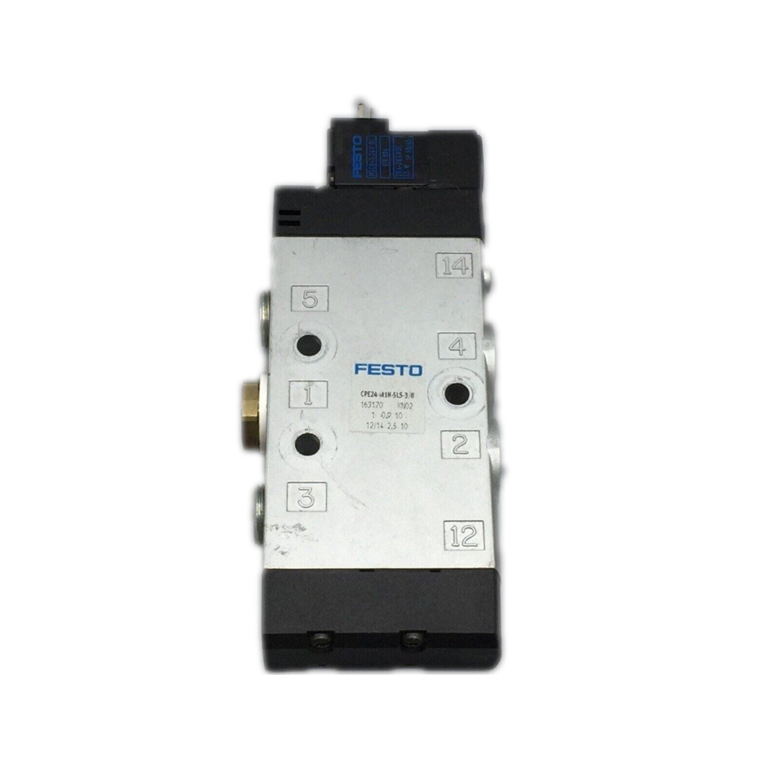 new 1pcs for Festo CPE24-M1H-5LS-3/8 163170 Solenoid Valve - FESTO