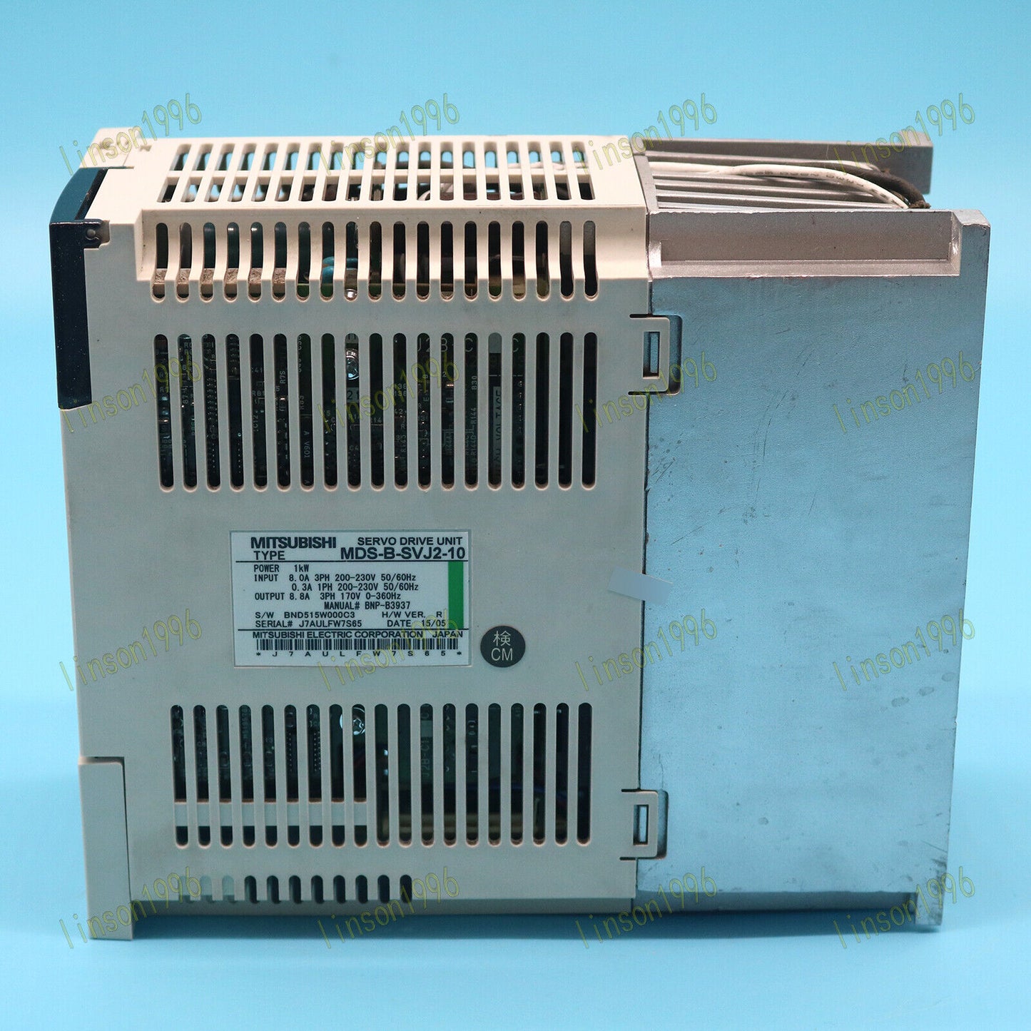 Mitsubishi MDS-B-SVJ2-10 Servo Drive Tested Good OK - MITSUBISHI