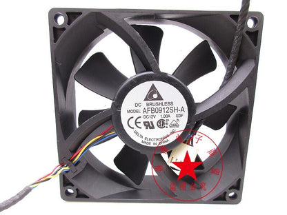 Delta AFB0912SH-A 12V 1.00A 9025 9CM 4-wire PWM high airflow case fan