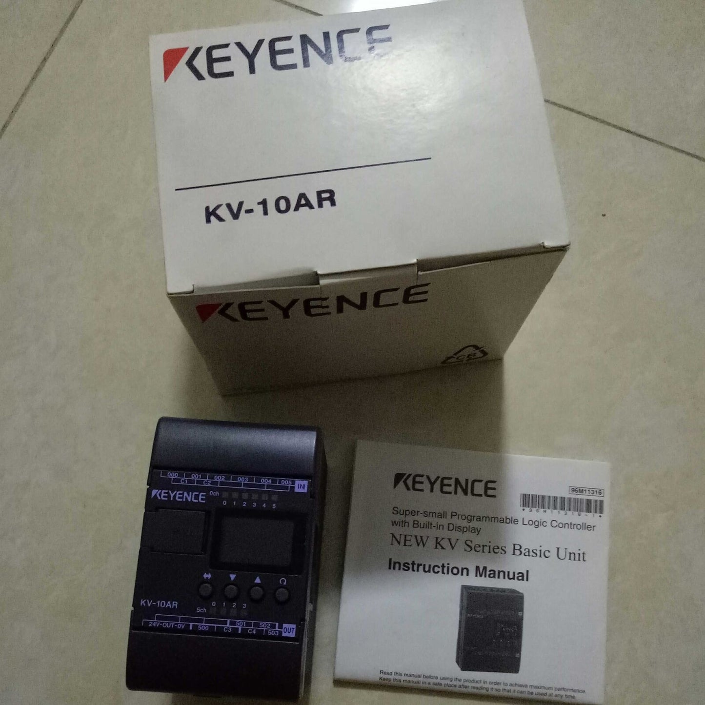 ONE Keyence KV-10AR Programmable Controllers in Stock - KEYENCE