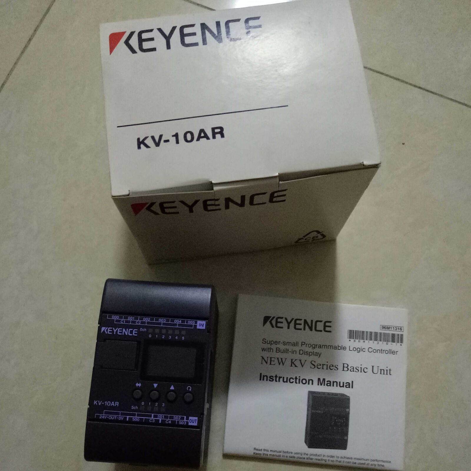 ONE Keyence KV-10AR Programmable Controllers in Stock - KEYENCE