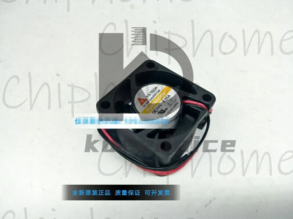 1PCS Y.S.TECH FD244020HB 24V 0.05A 4020 4 cm inverter double ball fan