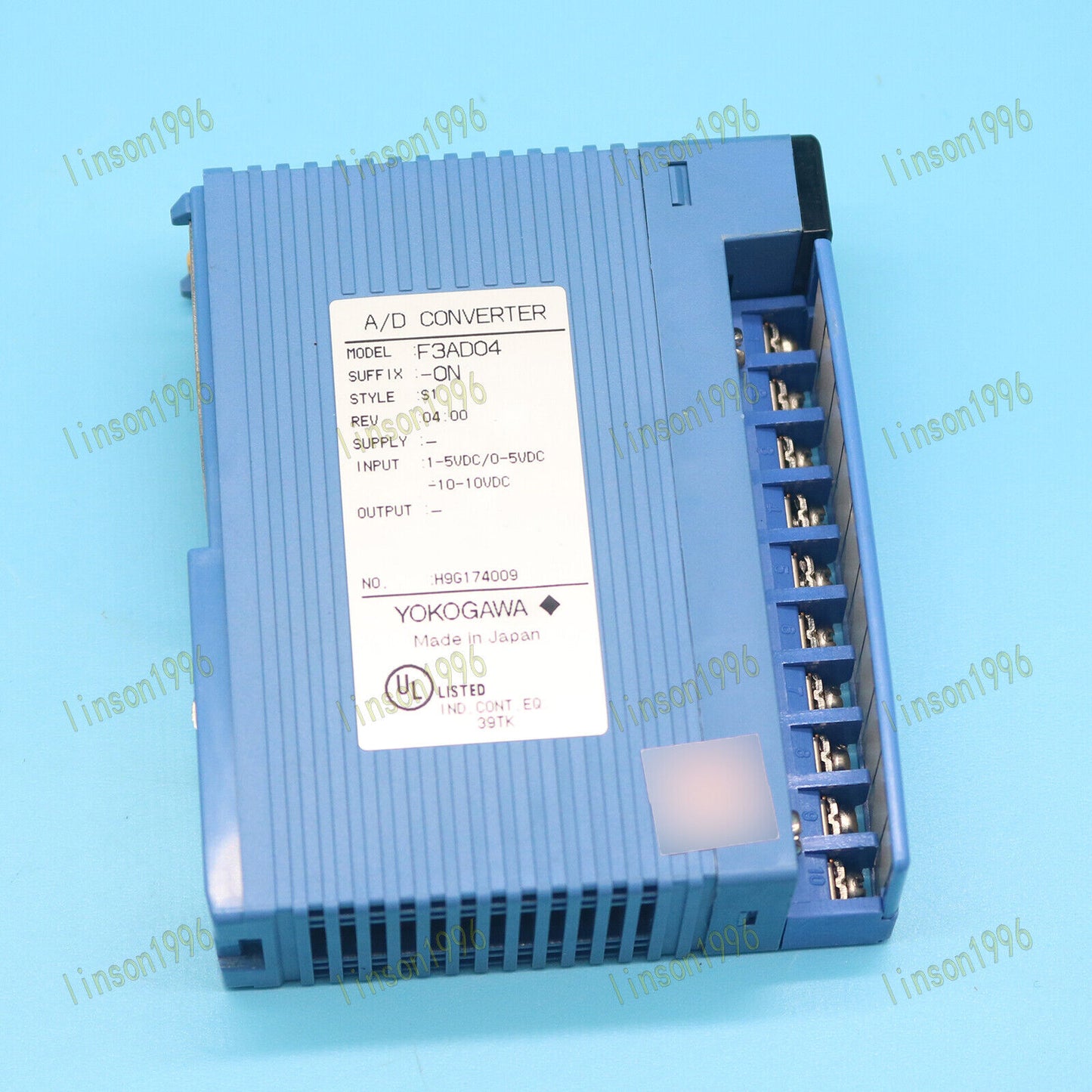 YOKOGAWA PLC Module F3AD04-0N Tested Good Condition - YOKOGAWA