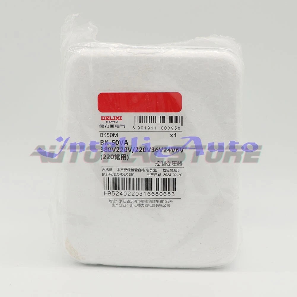 1PCs DELIXI Control Transformer BK-50VA 380V/220V to 220V/36V/24V/6V