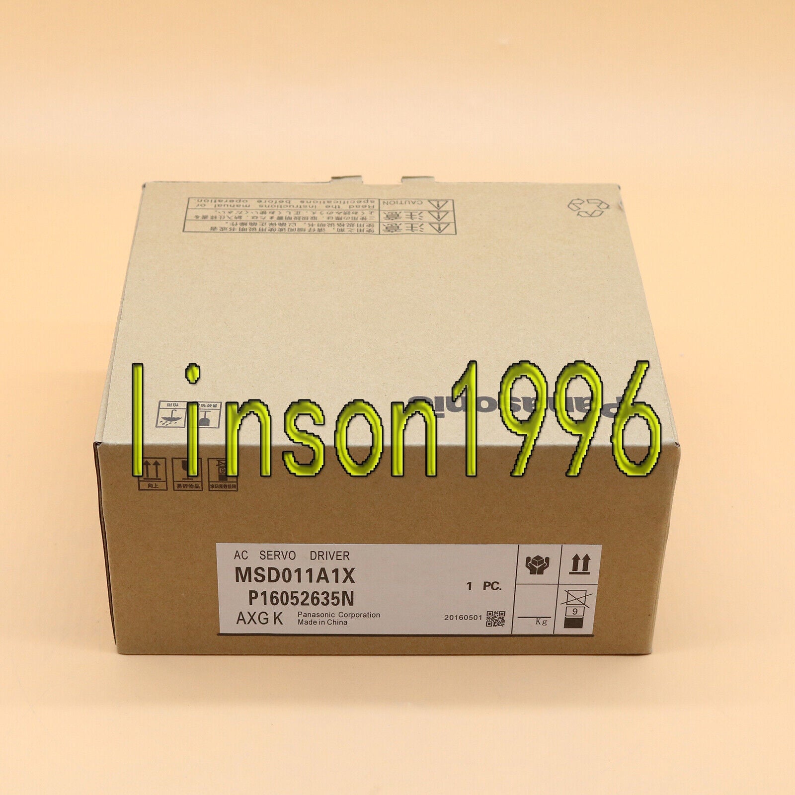 Panasonic MSD011A1XX AC Servo Driver 1PC Box - PANASONIC