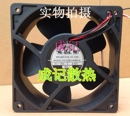 1pcs  ORION OD1238-24HB01A 12038 24V 0.32A inverter fan