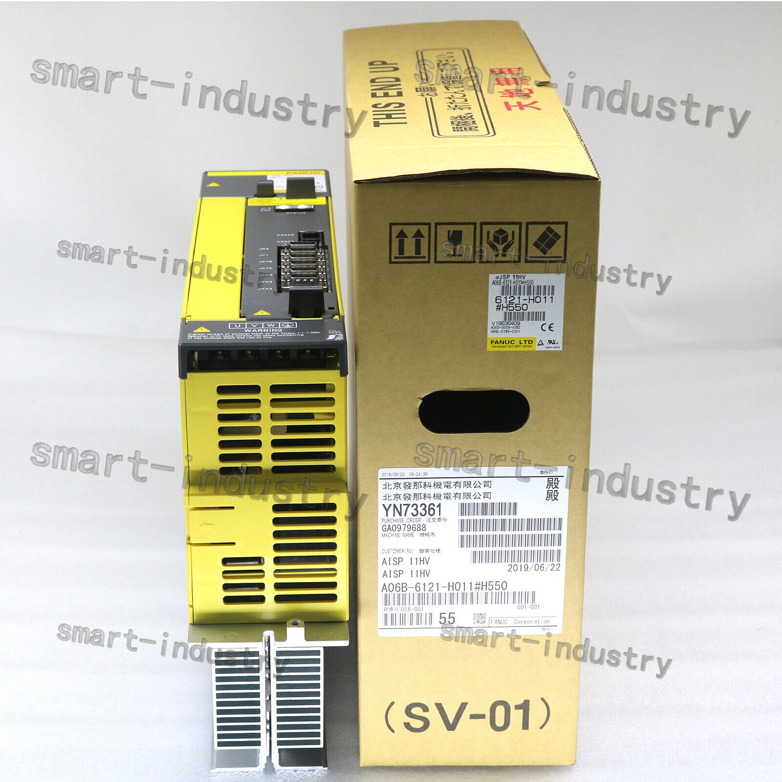 new 1PCS A06B-6121-H011#H550  For FANUC Servo Amplifier One year