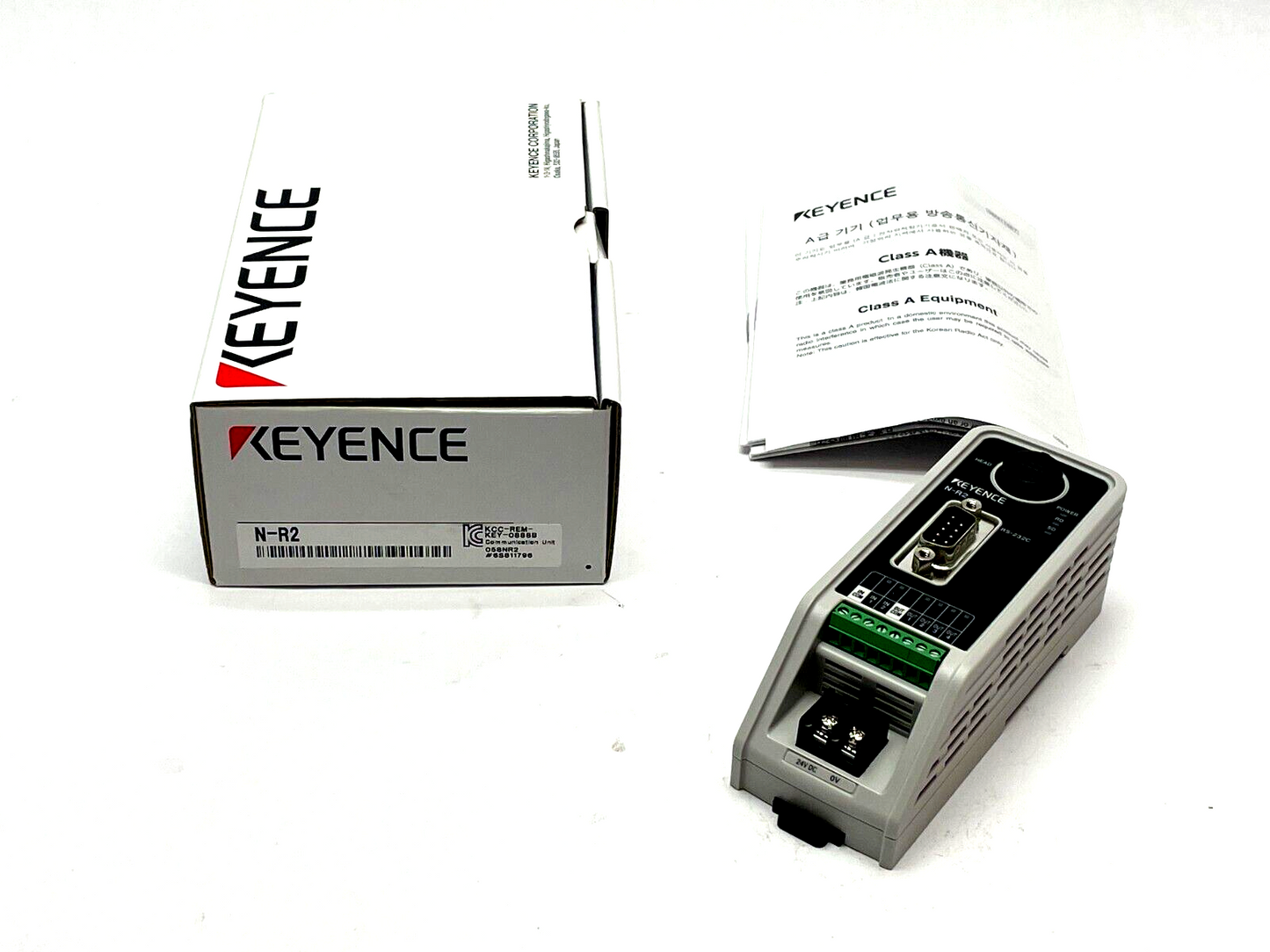 new Keyence N-R2 Dedicated Communication Unit RS-232C Type - KEYENCE