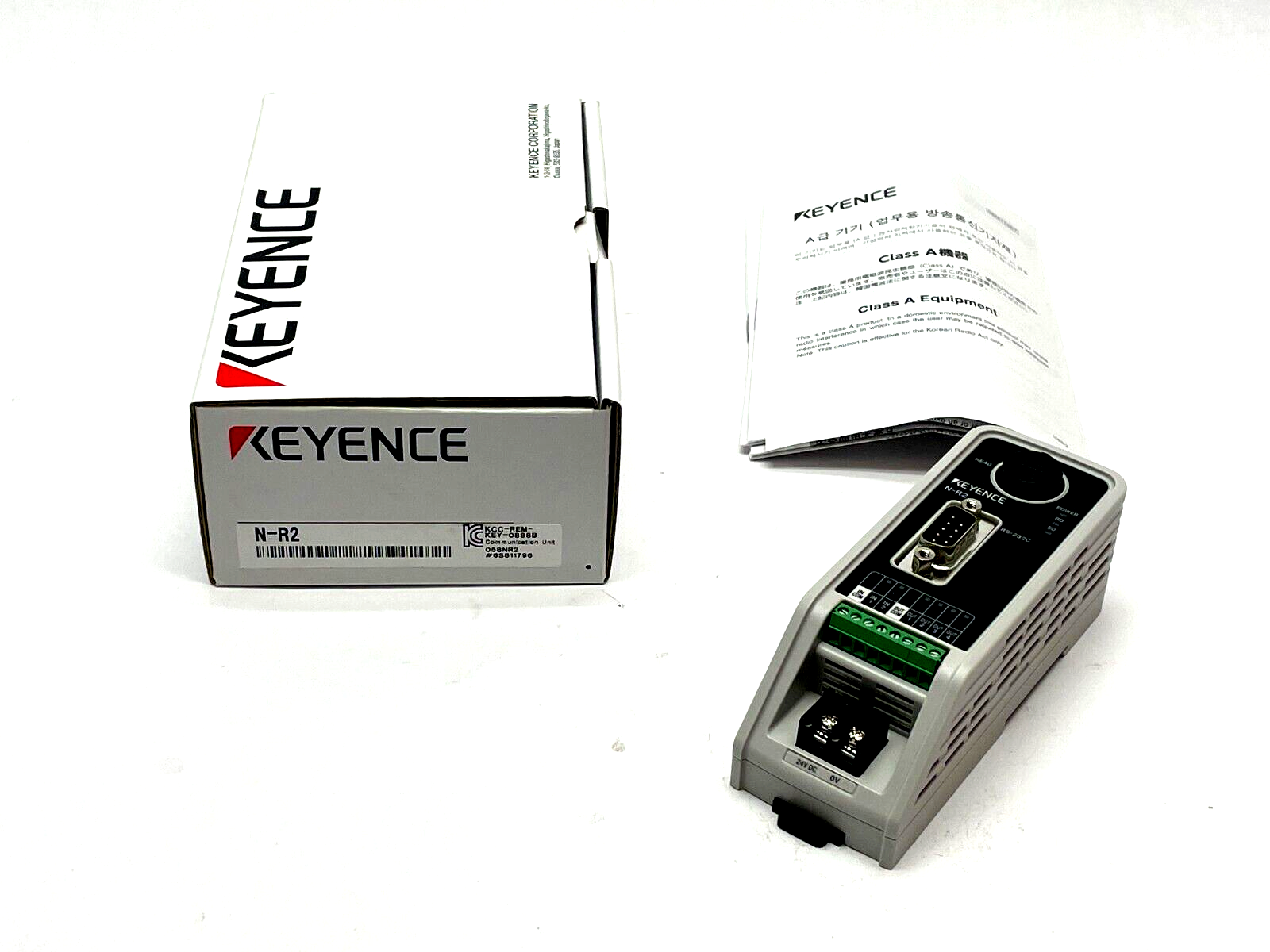 new Keyence N-R2 Dedicated Communication Unit RS-232C Type - KEYENCE