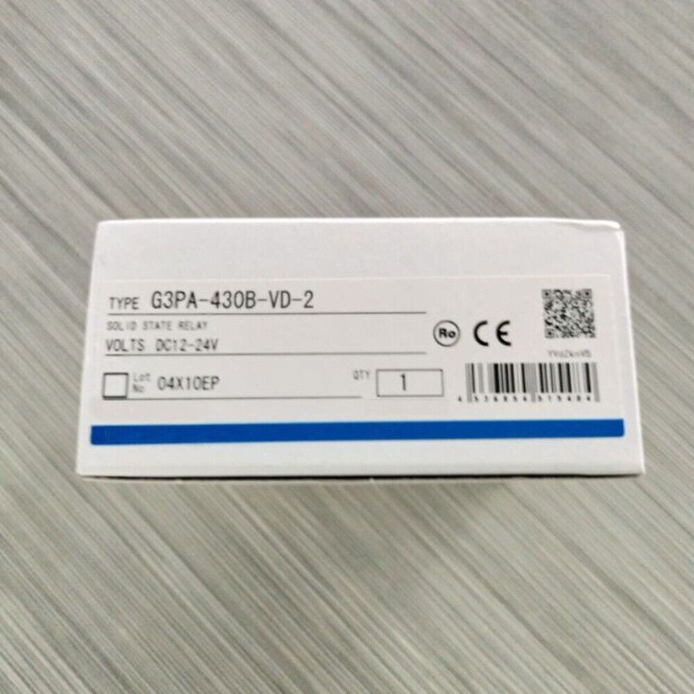 QTY:1 For Omron G3PA-430B-VD-2 Solid State Relay 50/60Hz 200-480VAC 30A