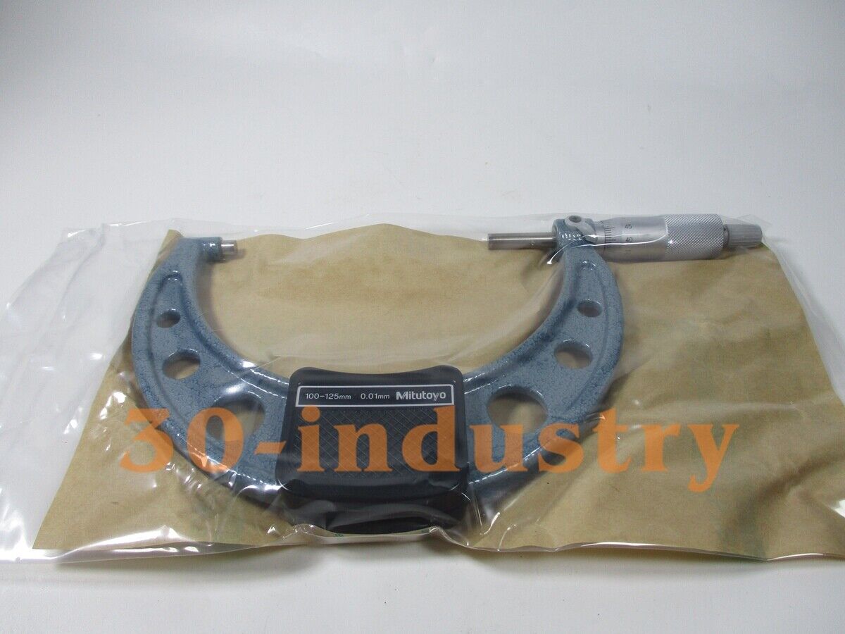 1PCS NEW FOR Mitutoyo Outer Diameter Micrometer 103-141-10 100-125mm 0.01mm Mitutoyo