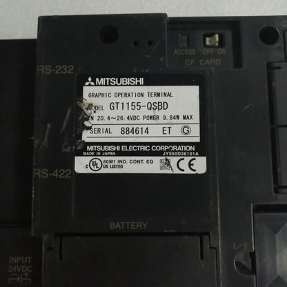 used Mitsubishi HMI GT1155-QSBD - MITSUBISHI