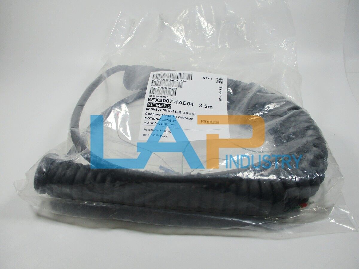 new 1PCS  For SIEMENS Handwheel Cable 6FX2007-1AE04 17-pin 3.5M