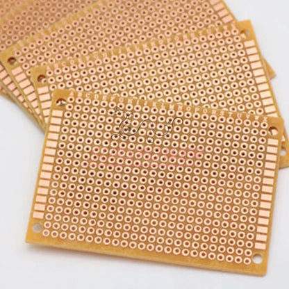 Universal Prototype Electronic Component Paper PCB Test Circuit Board 5*7cm 5PCS