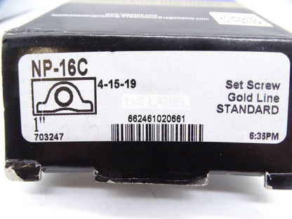 SEALMASTER SEALMASTER NP-16C BEARING - SEALMASTER