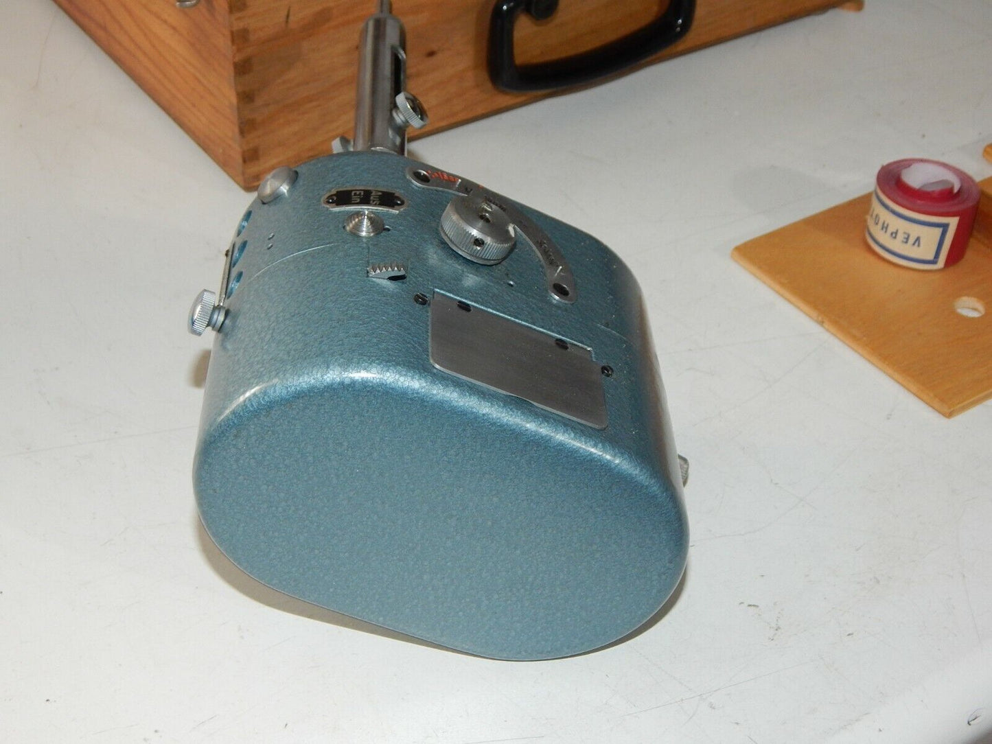 Used Tastograph Measuring Device Metallwerker KG Meerane Vibration Meter - METALLWERKER KG MEERANE