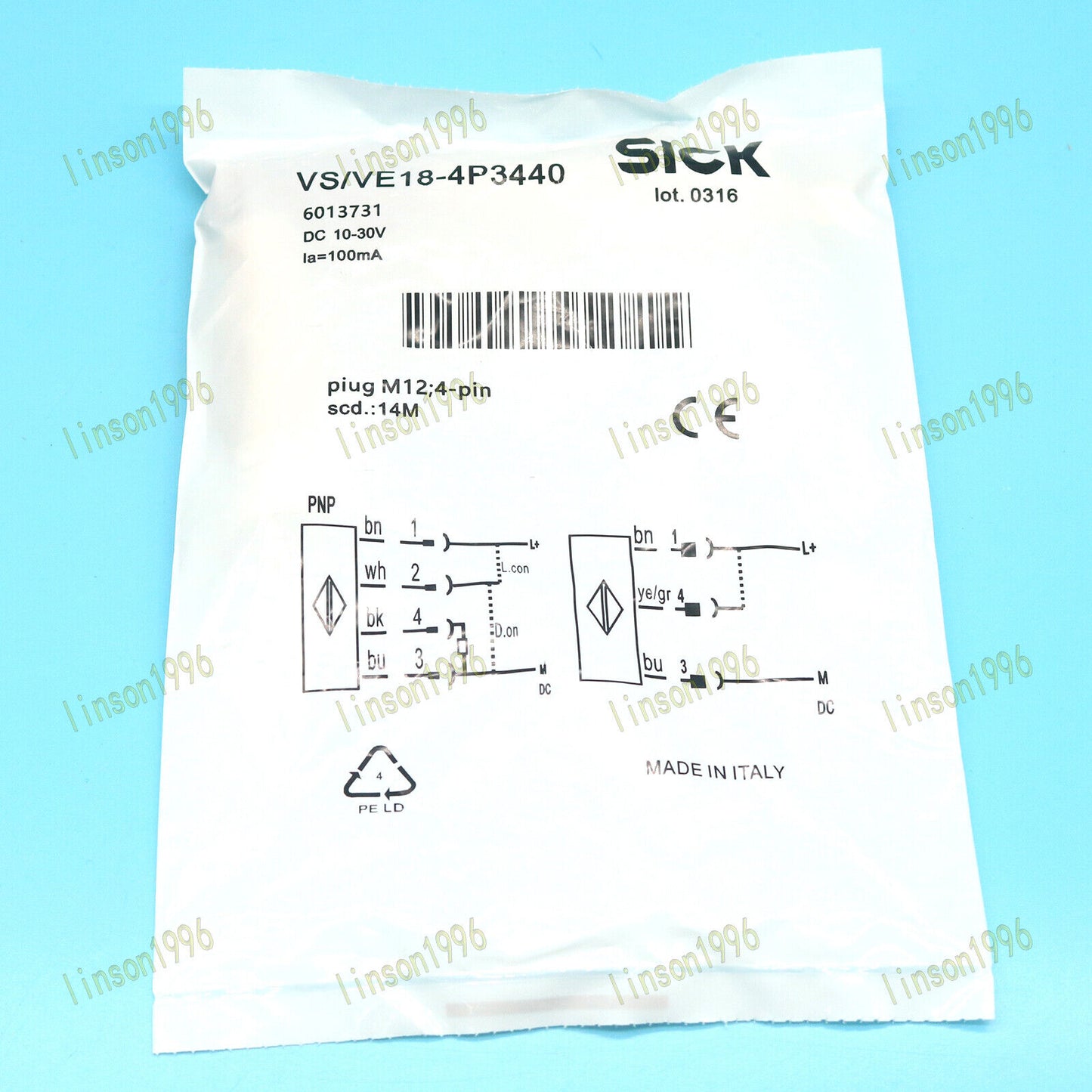 SICK VS/VE18-4P3440 Photoelectric Switch sensor - SICK