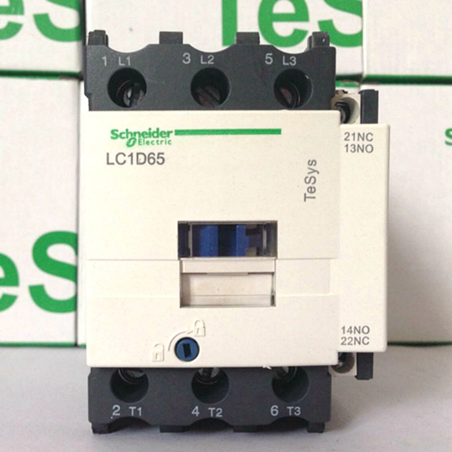 Schneider LC1D65F7 Telemecanique Square D TeSys 3-Pole DIN 110vAC - SCHNEIDER