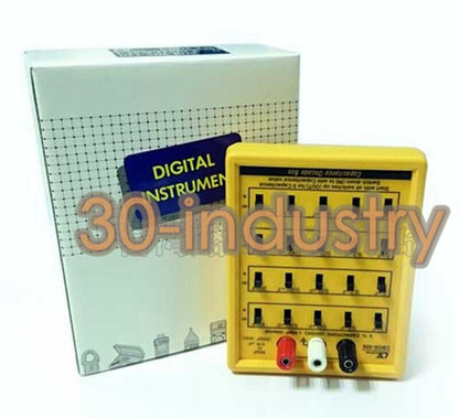 1pcs CBOX-406 small portable high precision debuggable capacitance box tester - KOEED