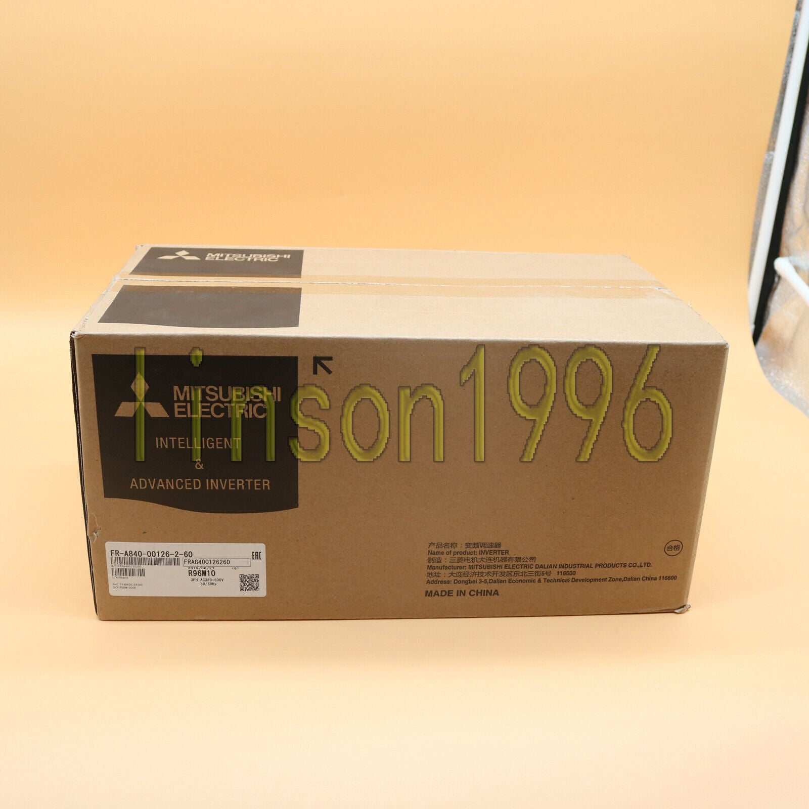 1-Phase Mitsubishi FR-A840-00126-2-60 3.7 KW One-Year - MITSUBISHI