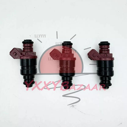 3Pcs 5WY2404A Fuel Injectors MIA11720 Fits For John Deere 825i Gator 3 Cylinder